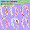 Hair Accessories for Girls: Headband Making Kit Girls Toys Age 6-8 Arts And Crafts For Girls Ages 4-8 8-12, DIY Hair Accessories Set Toys for 4 5 6 7 8 9 10 11 Year Old Girls Birthday Xmas Gift